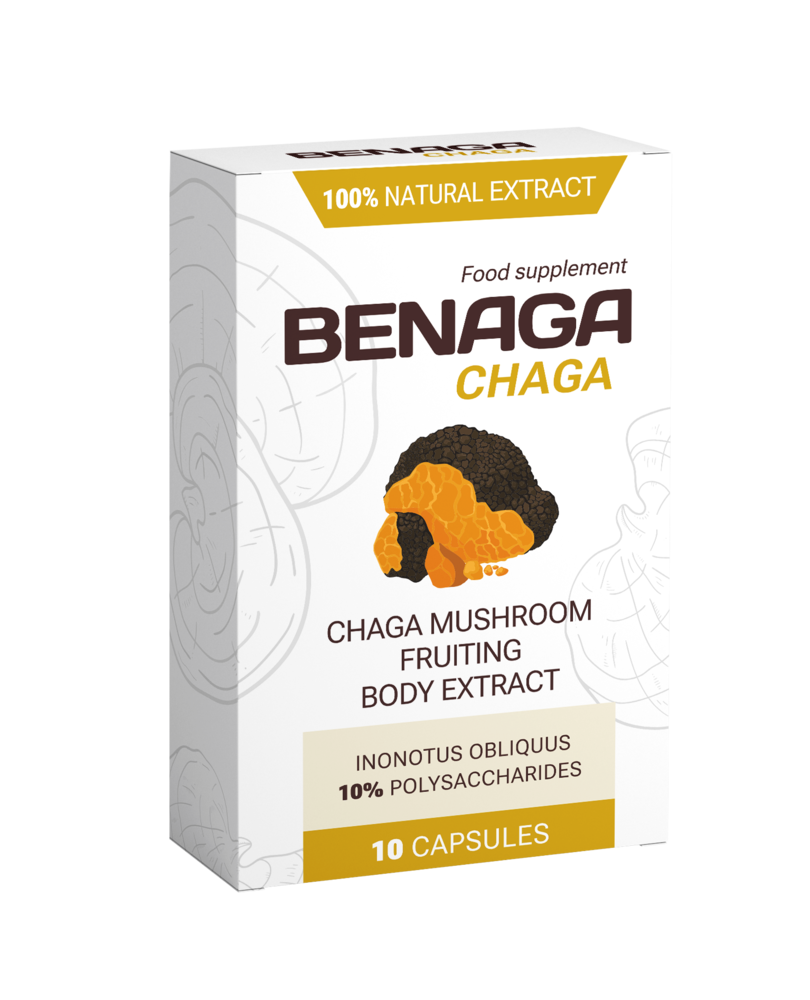 Benaga Chaga Premium - Integratore Naturale